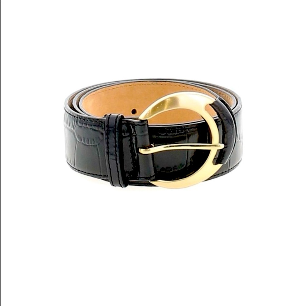Wide Leather Belt Medium